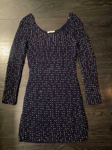 DŌEN Hand Knit/ Beaded Mini Dress (S) | Used,… - image 1