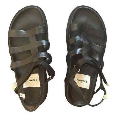 サンダル PREMIATA SS25 Premiata Sandals Brown (32164) Sandal 32164C Rubber Zipped Sole – Premiata.us