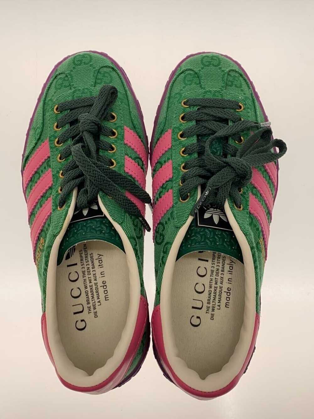 GUCCI 23SS GAZELLE Green Pink Strata Low cut snea… - image 3