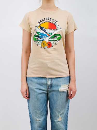 1970s California Single Stitch Surf Tee