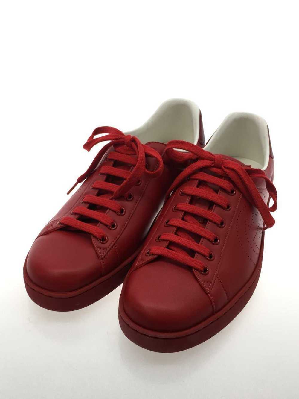 GUCCI Low Cut Sneakers 8 RED 599147 - image 2