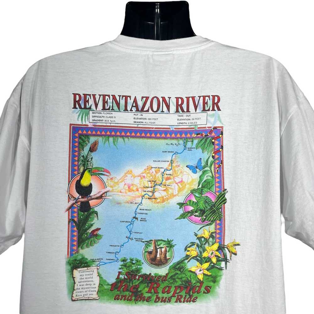 Vintage Costa Rica Reventazon River Nature Tee - image 2