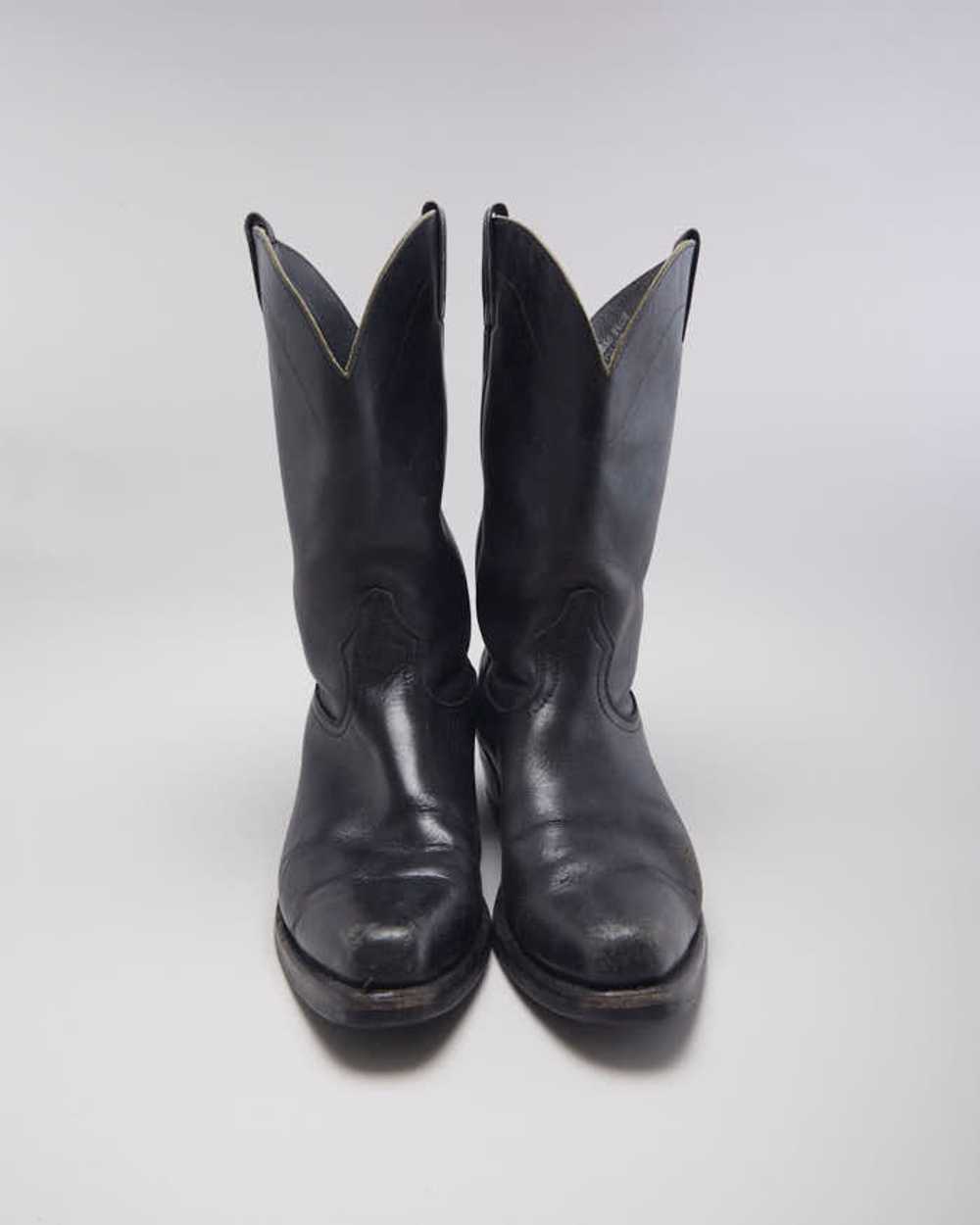 Vintage Boulet Cowboy Boots - UK 7.5 - image 3