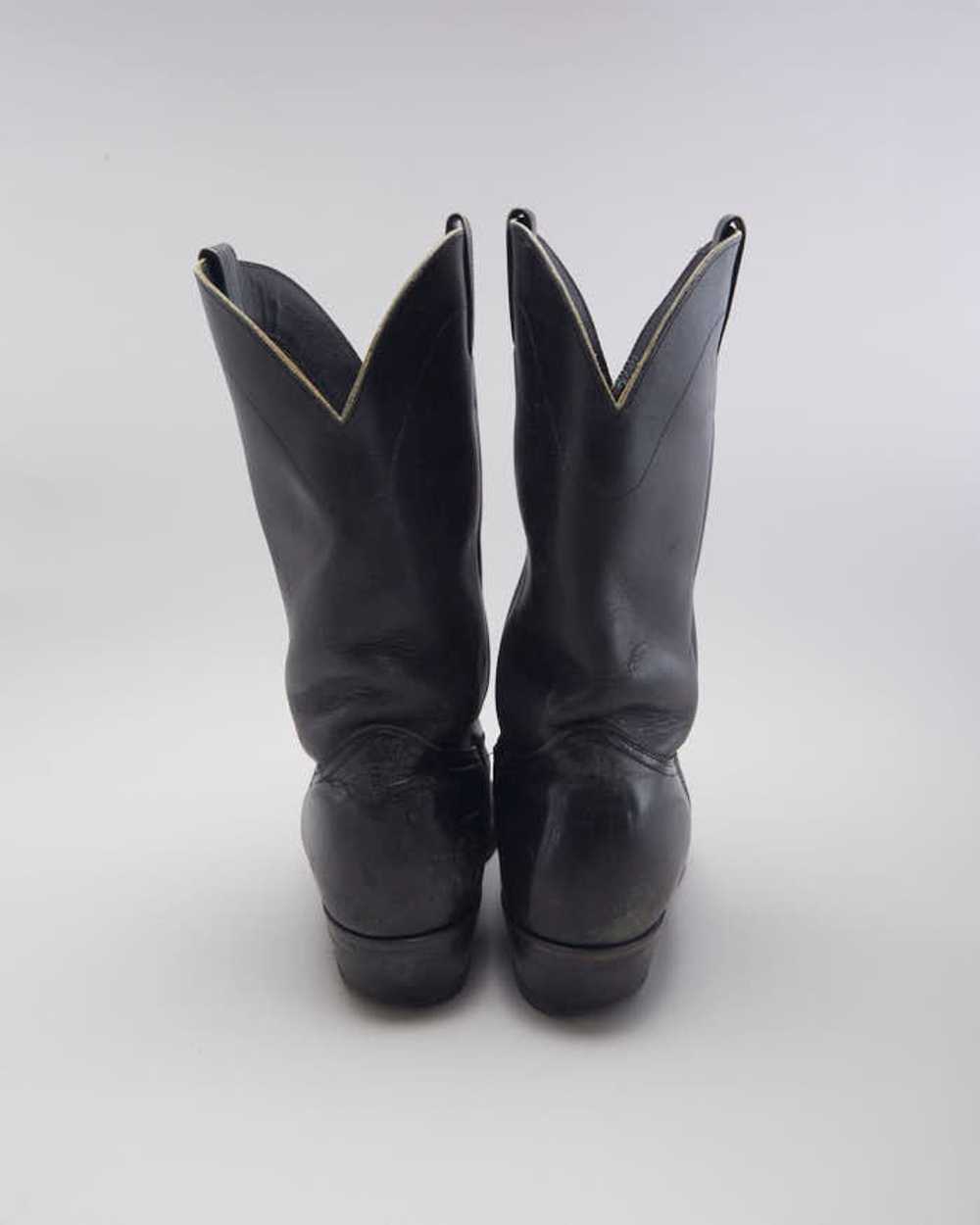 Vintage Boulet Cowboy Boots - UK 7.5 - image 4