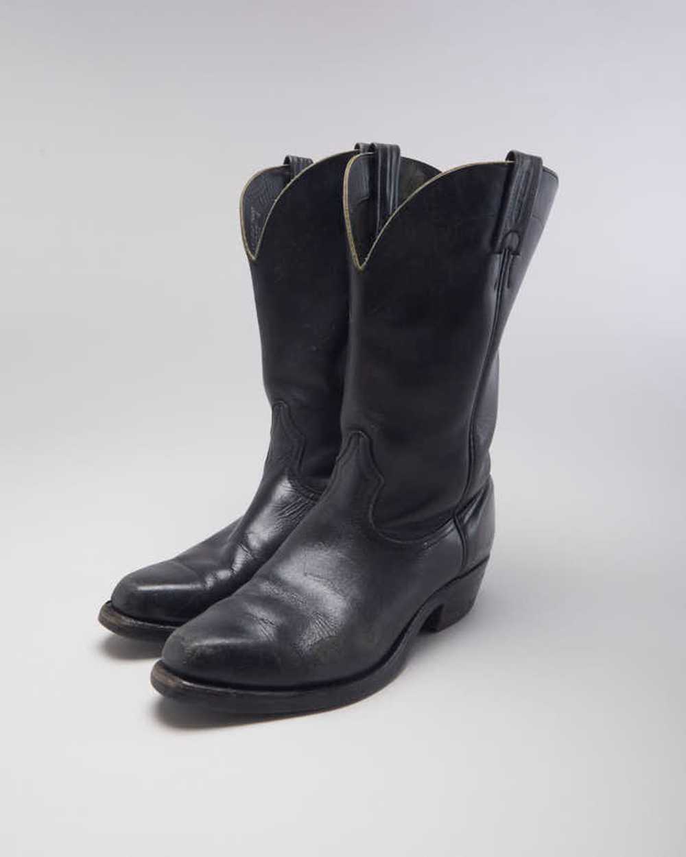 Vintage Boulet Cowboy Boots - UK 7.5 - image 5