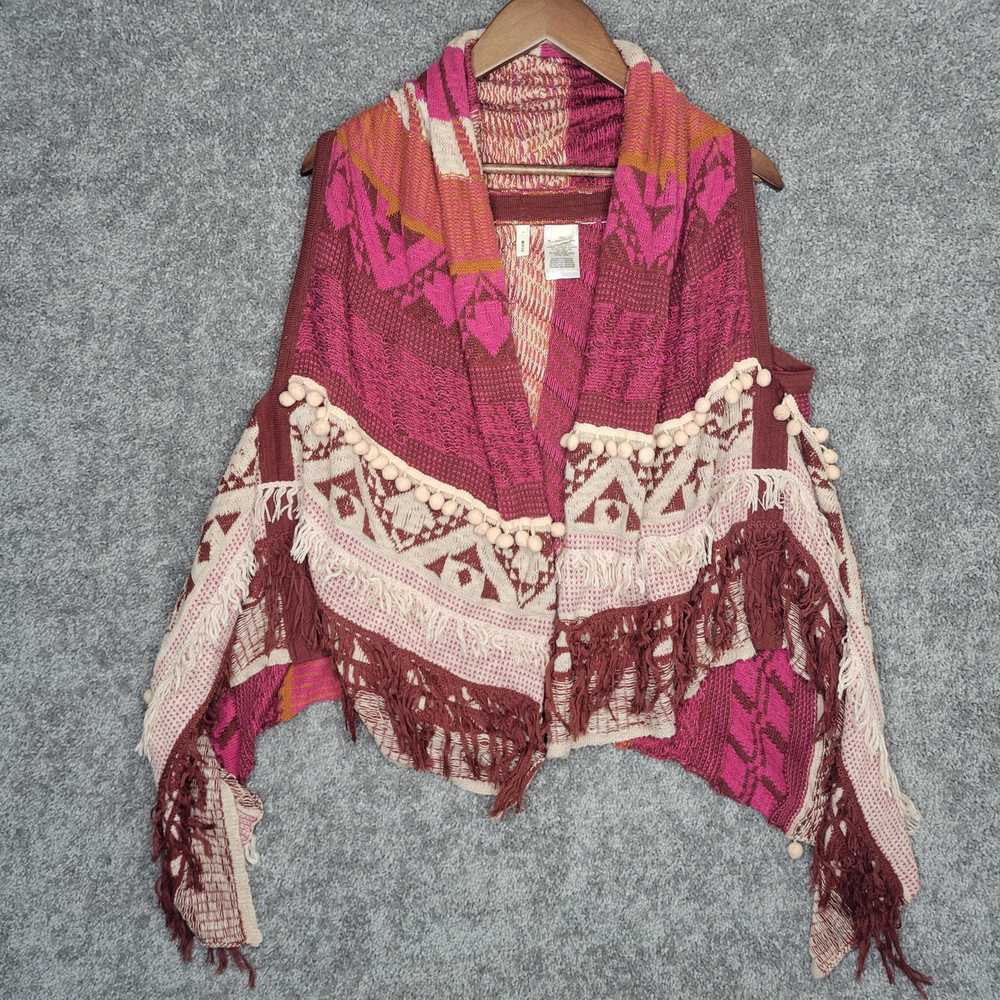 Moth Wool Blend Durango Jacquard Knit Boho Aztec … - image 1