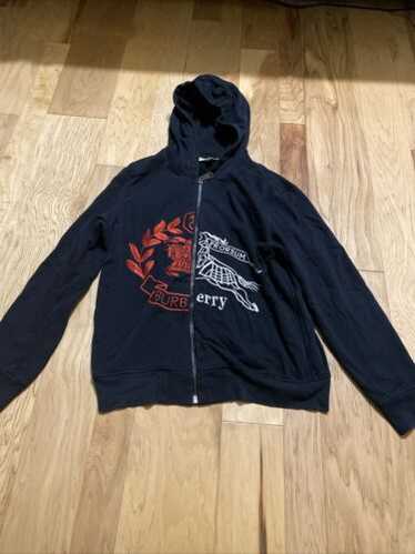 Burberry logo embroidered sweatshirt - Gem