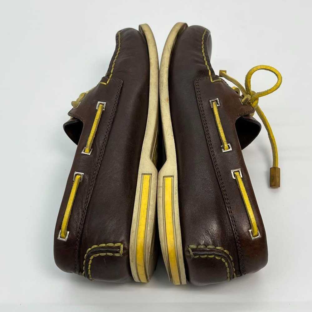 Women 6.0US Louis Vuitton Cup Deck Shoes Leather … - image 10