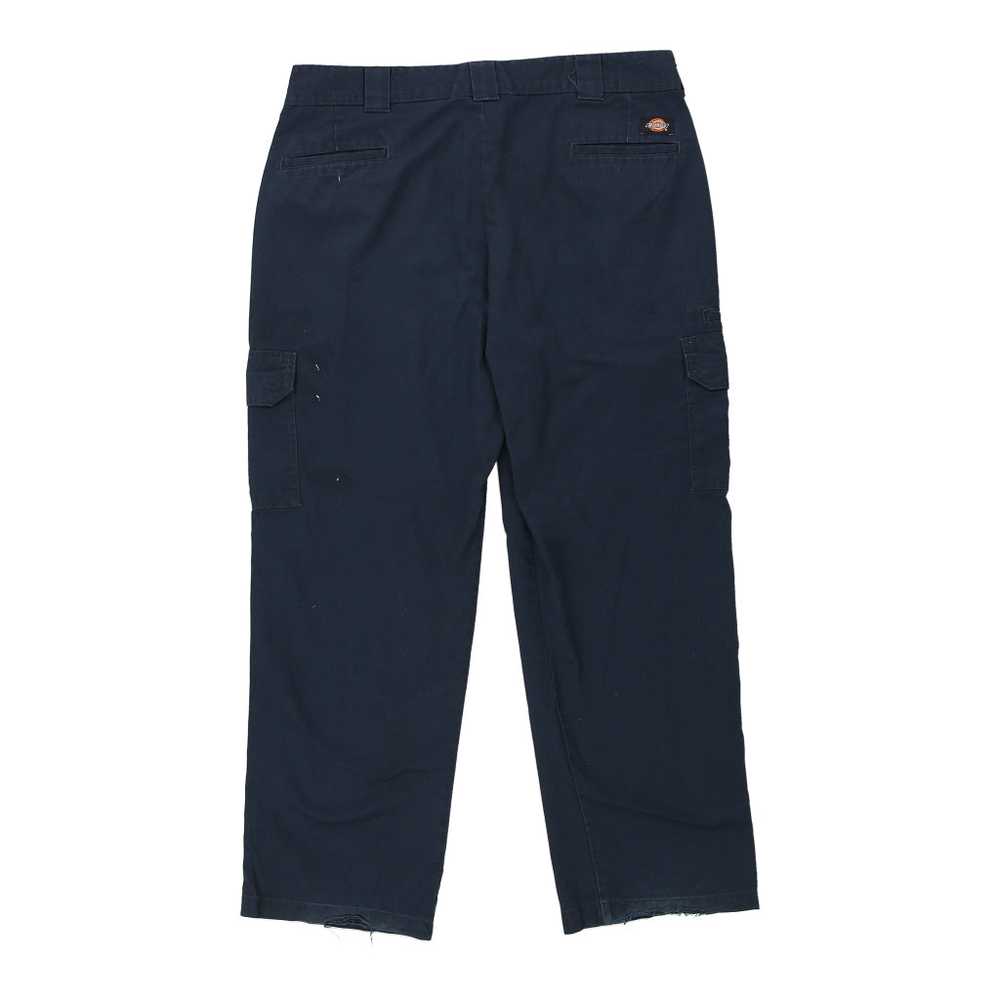 Dickies Cargo Trousers - 36W 29L Navy Polyester B… - image 1