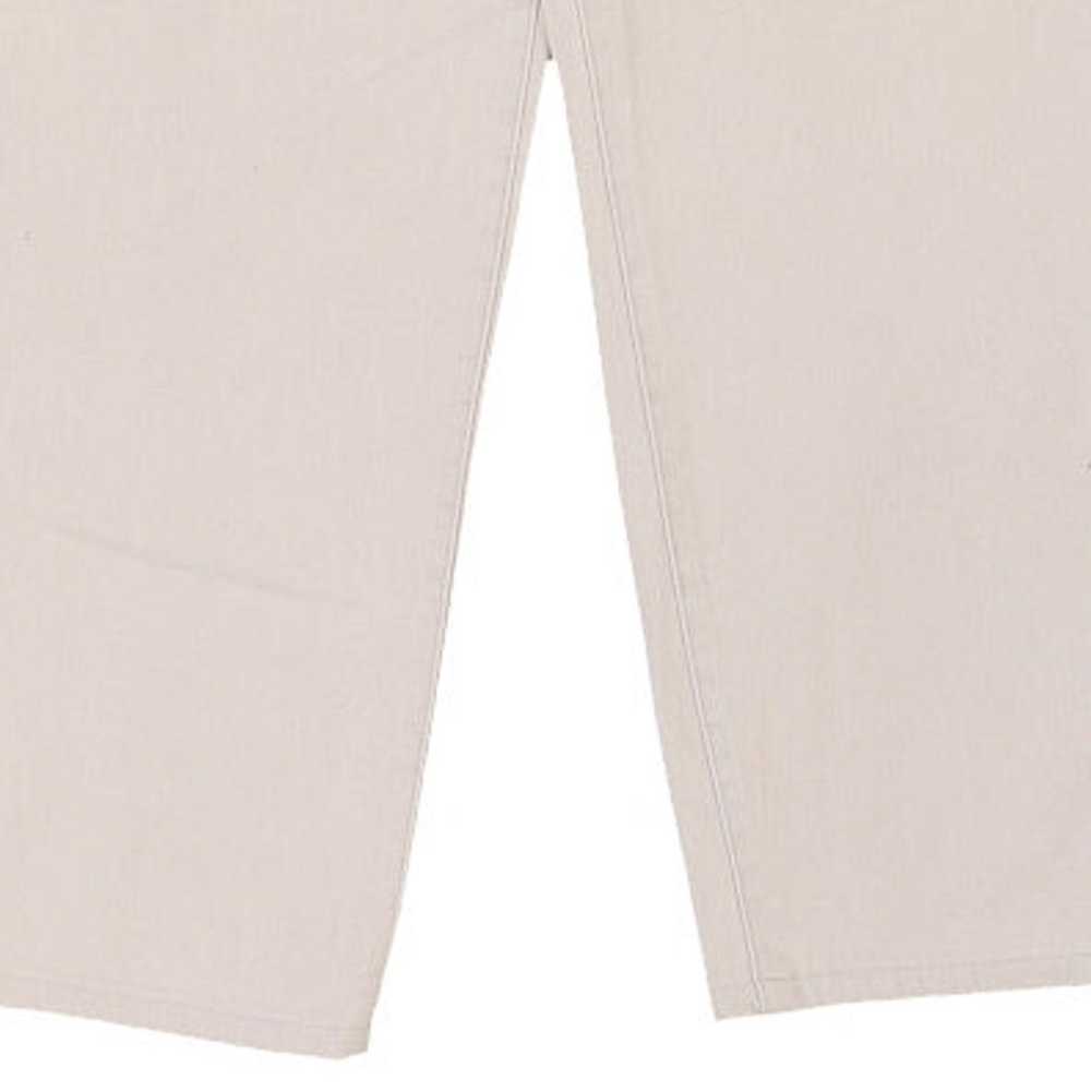 Versace Jeans - 30W UK 10 Cream Cotton Blend - image 7