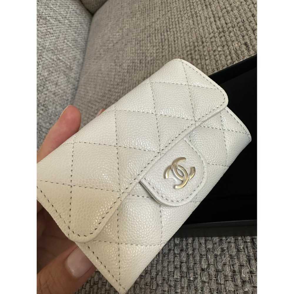 Chanel Leather card wallet - image 3