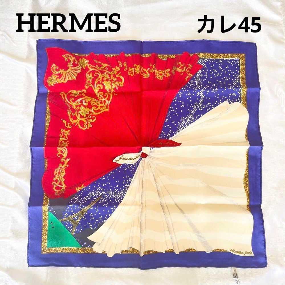 Hermes Scarf Carré 45 Petit Carré Memories of Par… - image 1