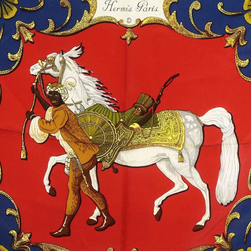 Hermes Cheval Turc Scarf Stole Turkish Horse Logo… - image 5