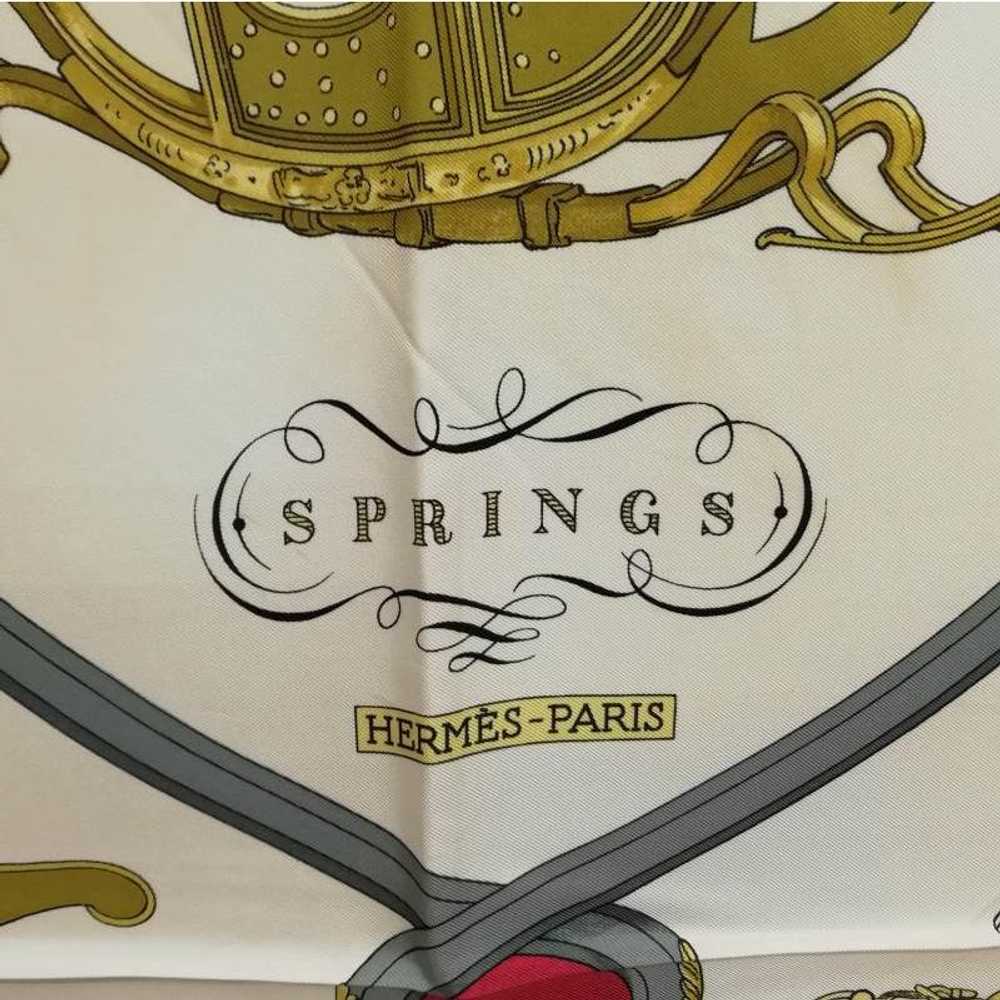 Hermes CARRES 90 Springs Spring Carriage Pattern … - image 3