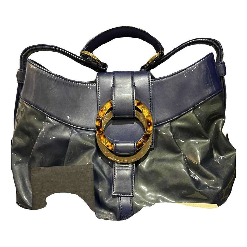 Bvlgari Chandra patent leather handbag - image 2