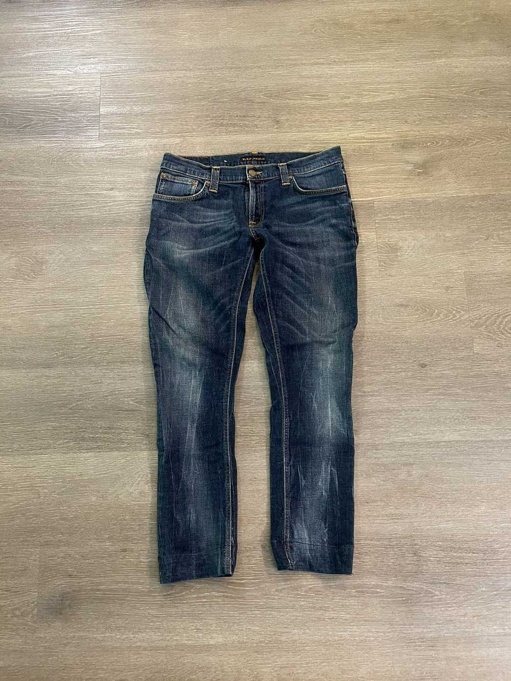 Nudie Jeans Nudie jeans tight long john clean rough denim size 32