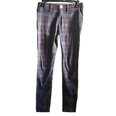 Blank Nyc Blank NYC Black and Red Plaid Skinny Jea