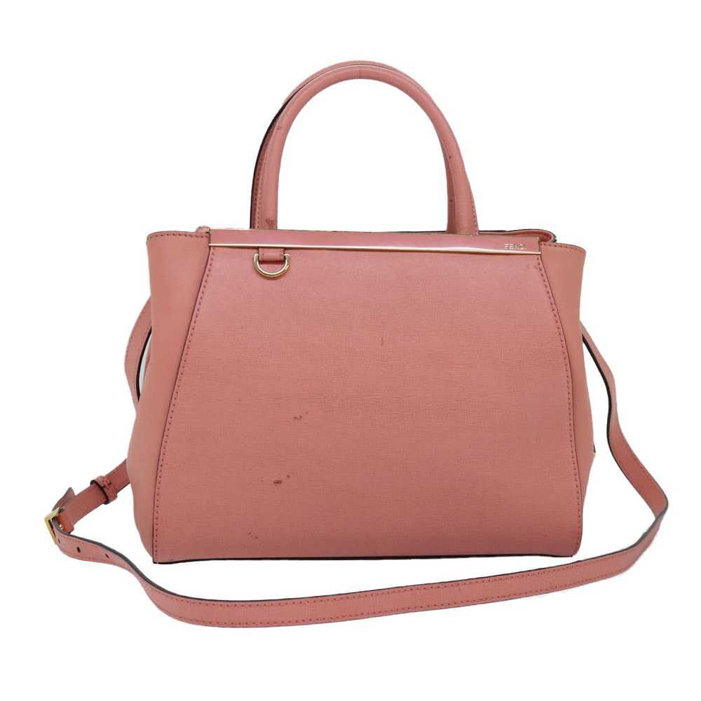 Fendi FENDI To joule Hand Bag Leather 2way Pink A… - image 1