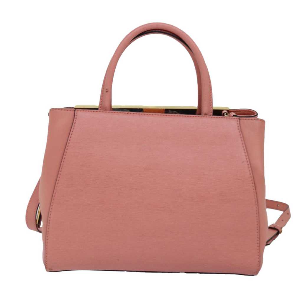 Fendi FENDI To joule Hand Bag Leather 2way Pink A… - image 2