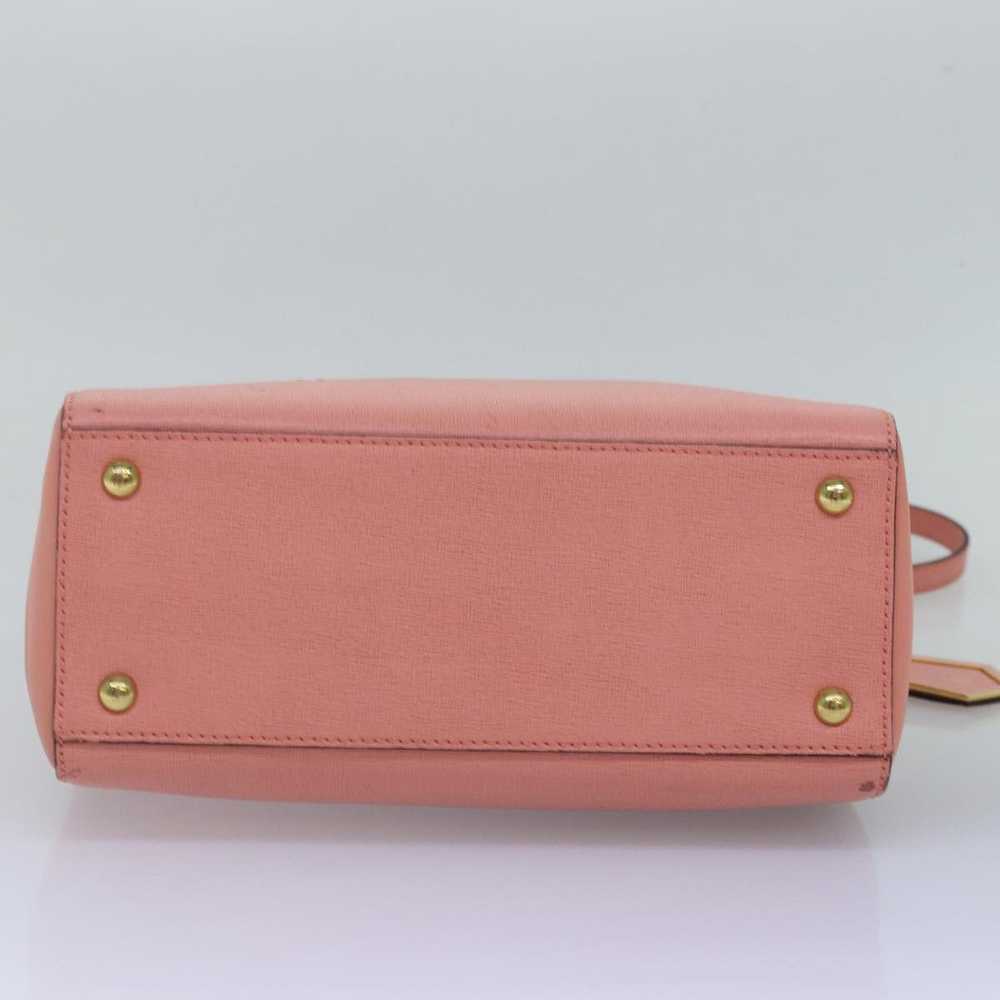 Fendi FENDI To joule Hand Bag Leather 2way Pink A… - image 5