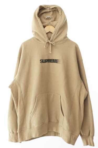 23Ss Motion Logo Hooded Sweatshirt Pullover Hoodie