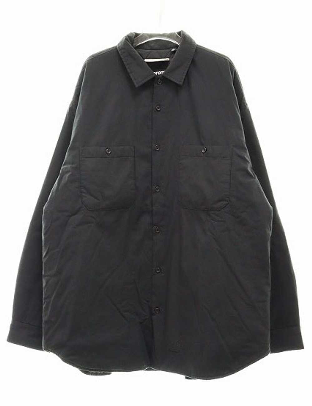 Mm6 Maison Margiela 24Ss Paded Shirt Black L Size… - image 1