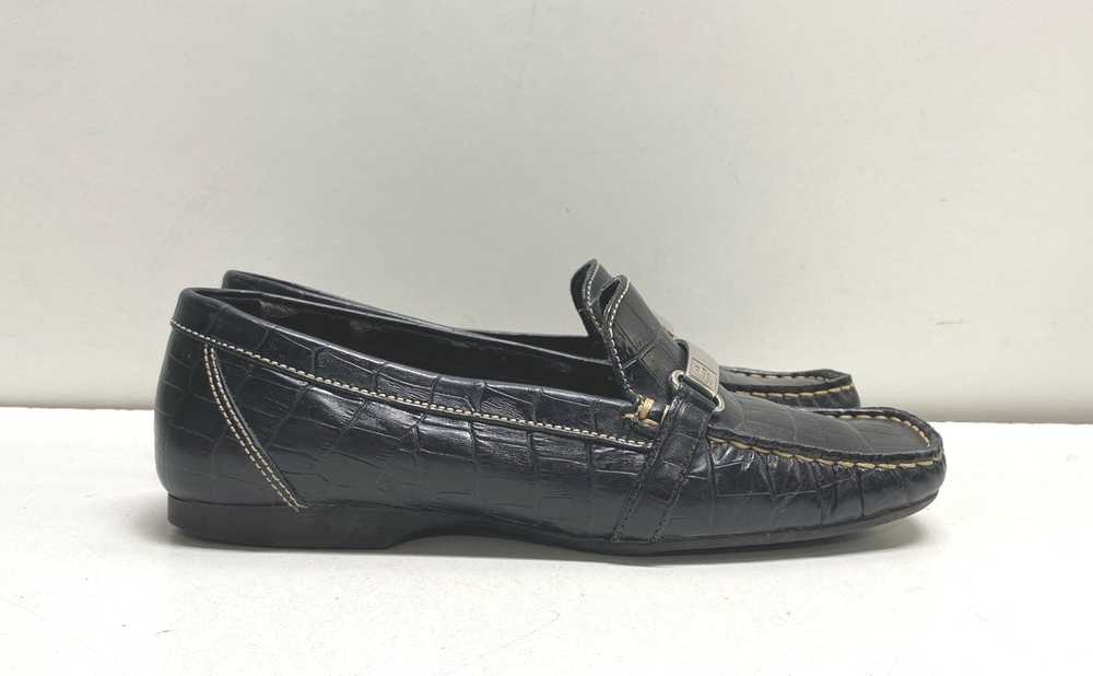 Lauren Ralph Lauren Leather Embossed Penny Loafer… - image 3