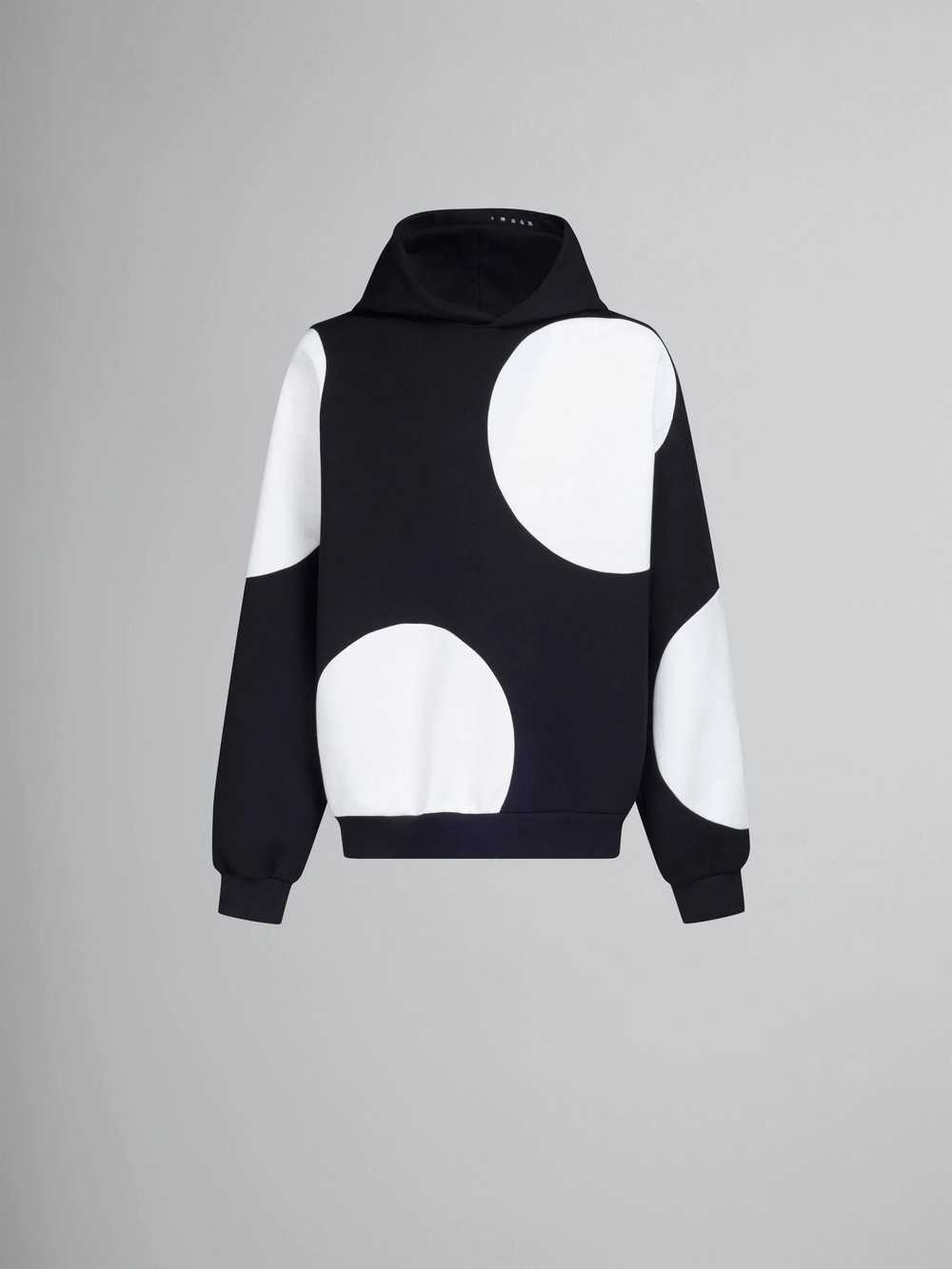 Marni o1w1db10824 Hoodie in Black White - image 1