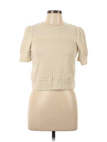 JANE HUDSON Women Ivory Pullover Sweater L