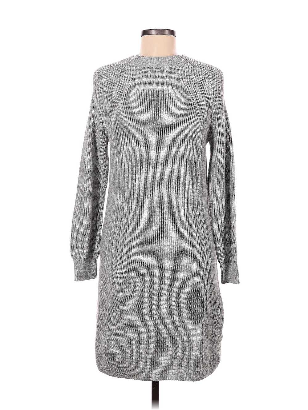 J.Crew Mercantile Women Gray Casual Dress L - image 2