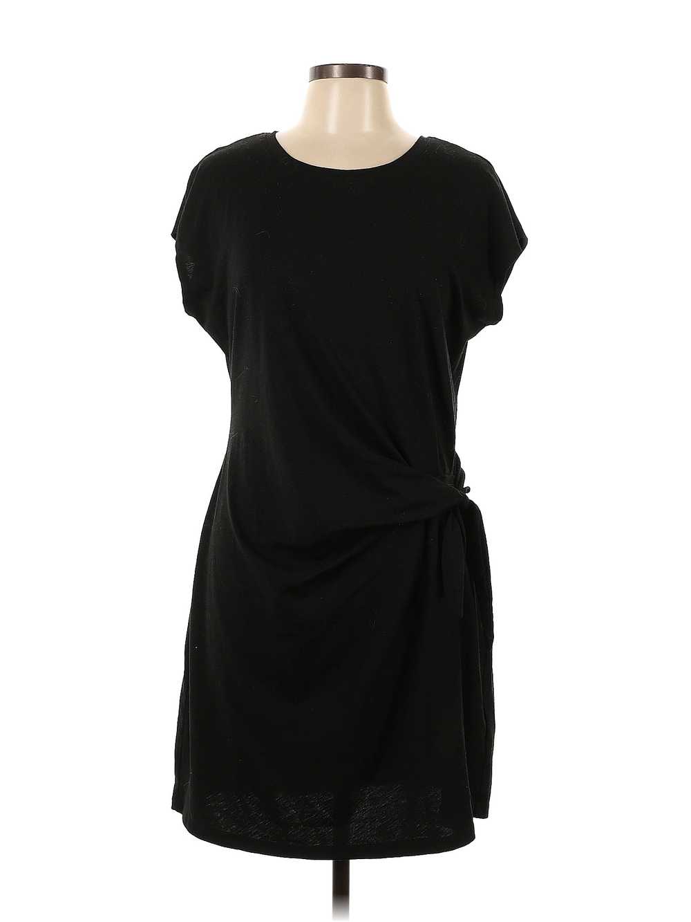 Nicole Miller Women Black Casual Dress L - image 1