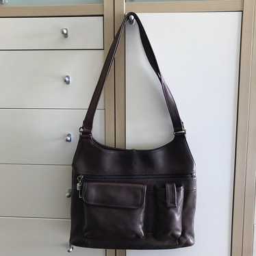 Vintage Fossil classic leather Bag - image 1