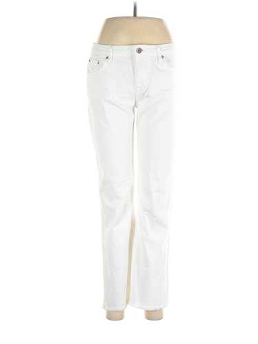 Zara Basic Women White Jeans 6