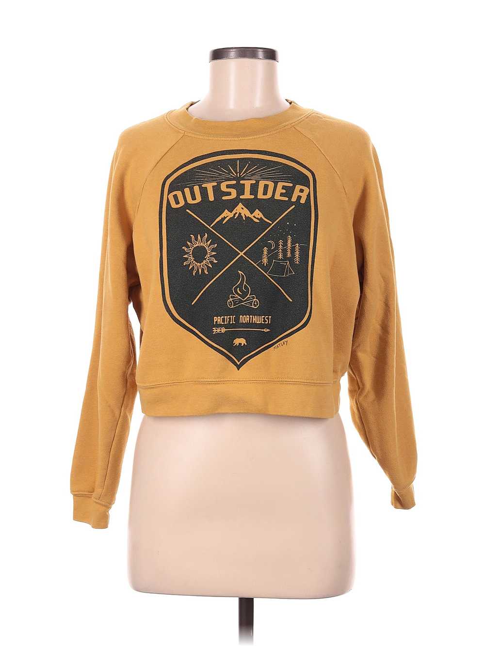 Unbranded Women Gold Sweatshirt M - image 1