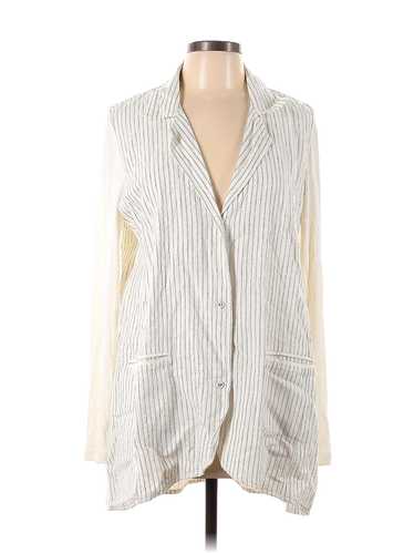 Soft Surroundings Women Ivory Blazer L