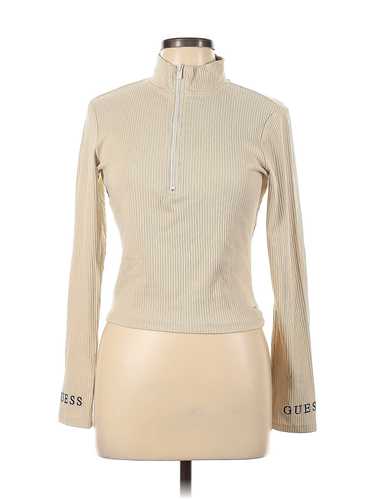 Guess Women Brown Long Sleeve Blouse L