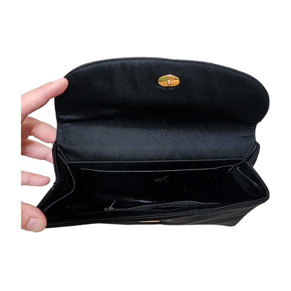 Vintage Morris Moskowitz Black Evening Bag - image 4