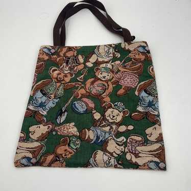 Vintage 90s Teddy Bear tote bag - image 1