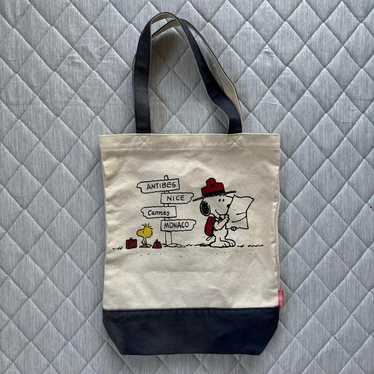 Snoopy Tote Bag Vintage Snoopy Tote Bag