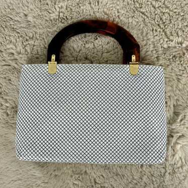 Vintage Handbag Bags by Marlo White Chainmail Mes… - image 1