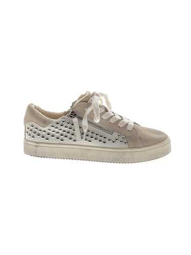 Steve Madden Women Silver Sneakers 7