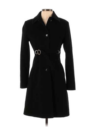 Via Spiga Women Black Wool Coat 0