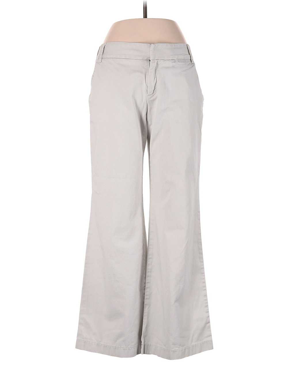 J.Crew Factory Store Women Gray Khakis 8 - image 1