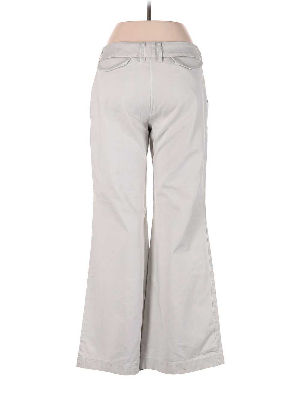 J.Crew Factory Store Women Gray Khakis 8 - image 2