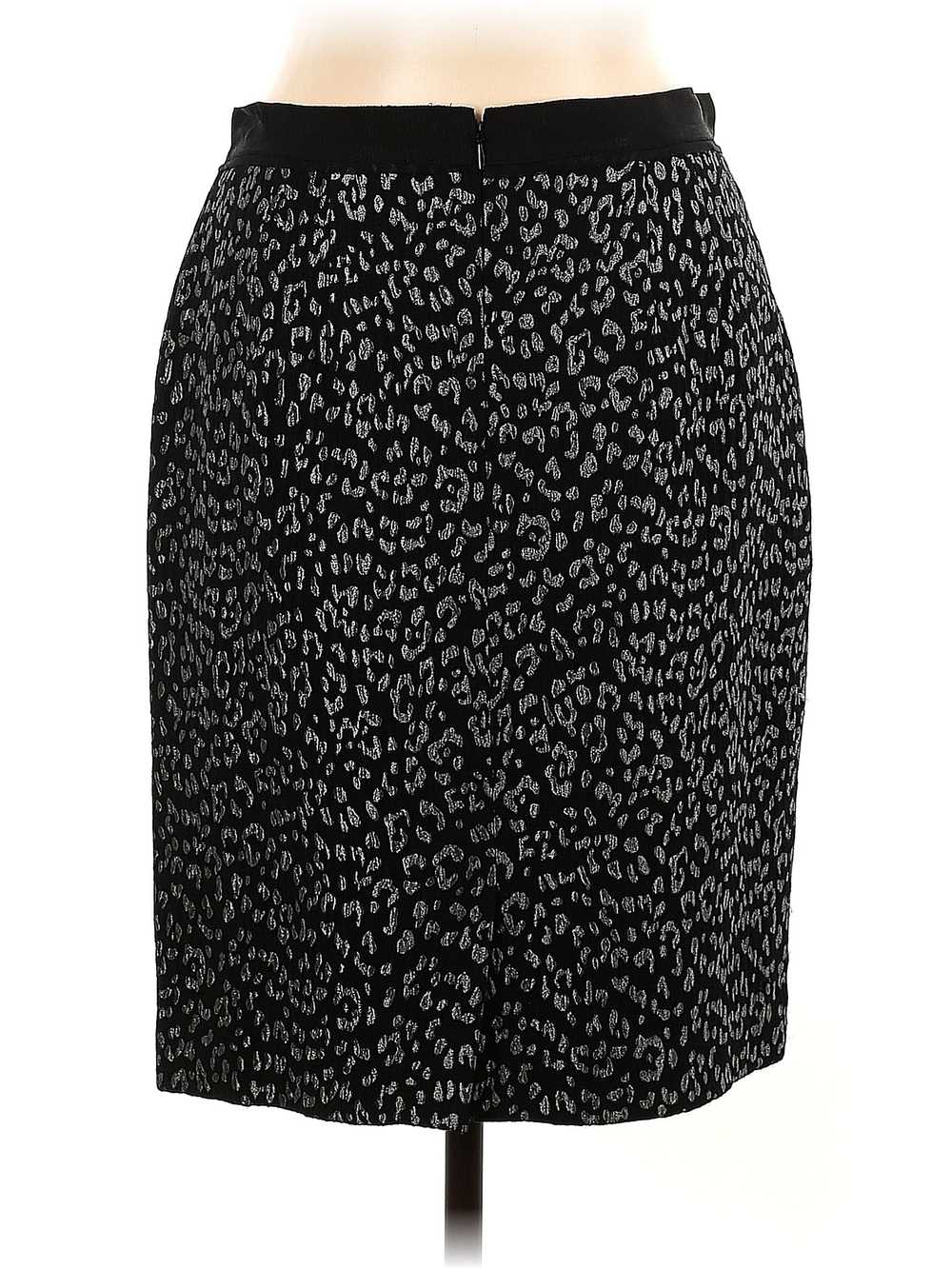 Ann Taylor Women Black Casual Skirt 10 - image 2