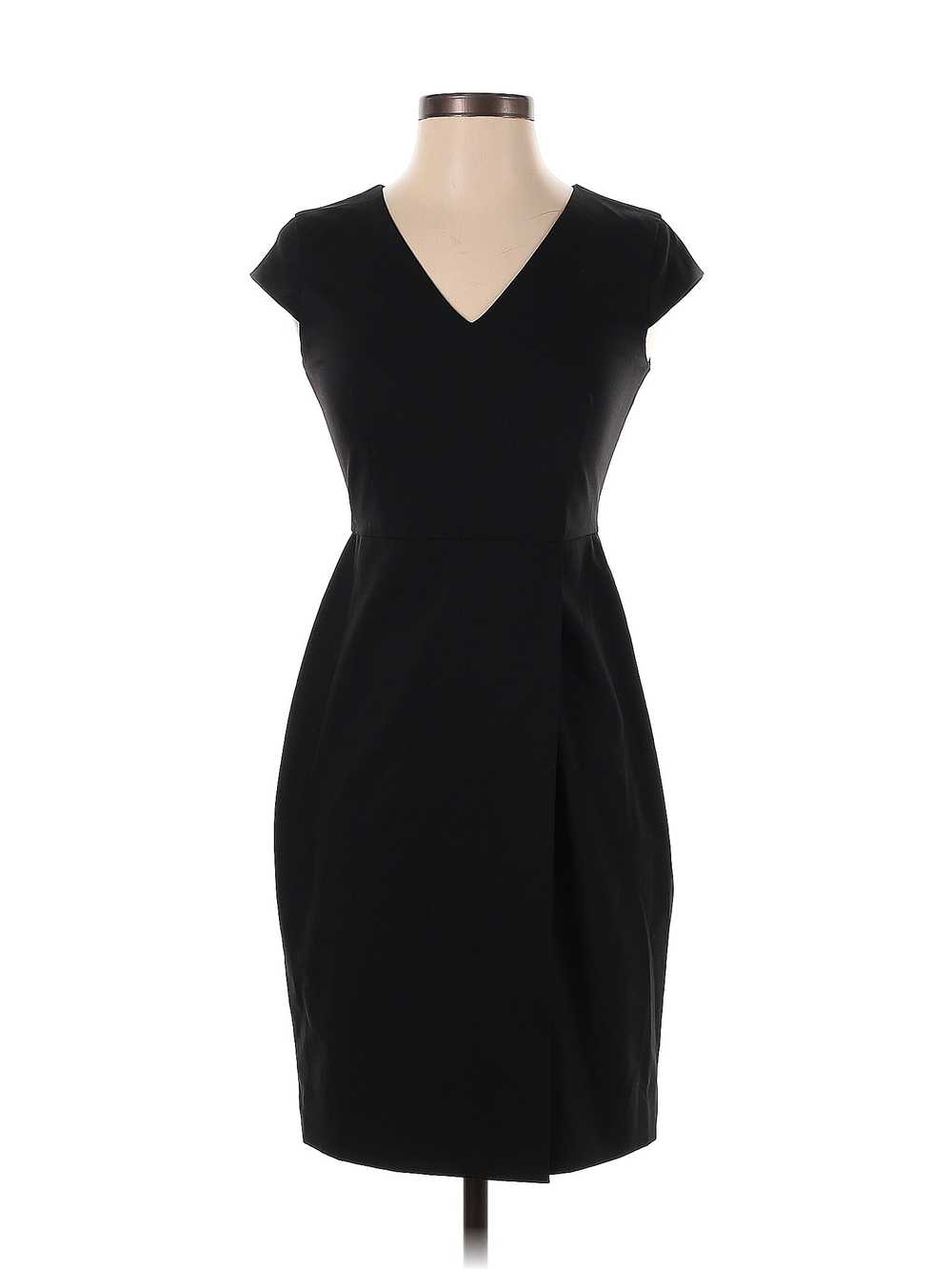 Ann Taylor Women Black Cocktail Dress 0 - image 1