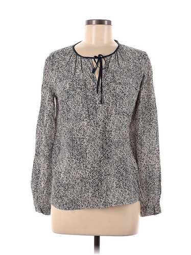 Rebecca Taylor Women Gray Long Sleeve Blouse 6 - image 1