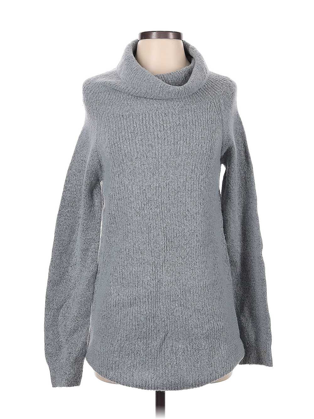 Pink Clover Women Gray Pullover Sweater S - image 1