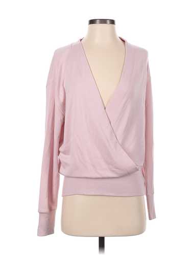 Athleta Women Pink Long Sleeve Blouse XXS