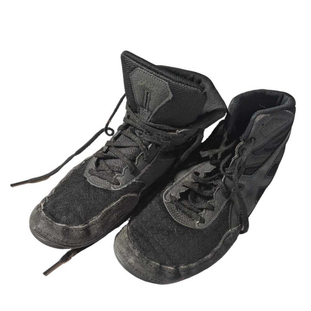 Asics Wrestling Shoes Men's Size 8 in Black - image 7